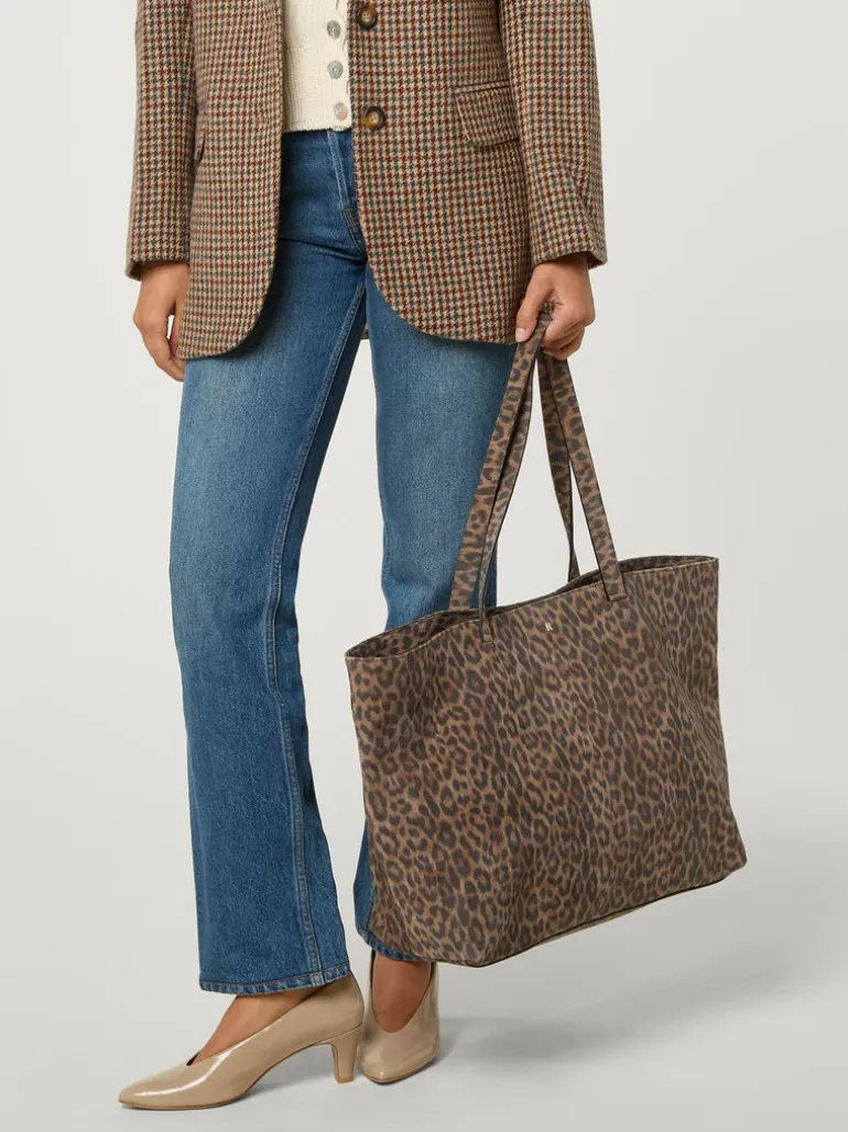 Sacs>Rouje Sac CABAS CrouteLéopard