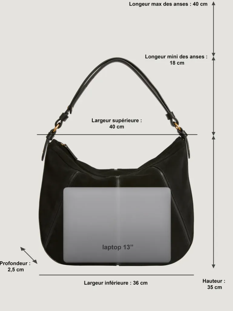 Sacs>Rouje Sac METRO CrouteNoir