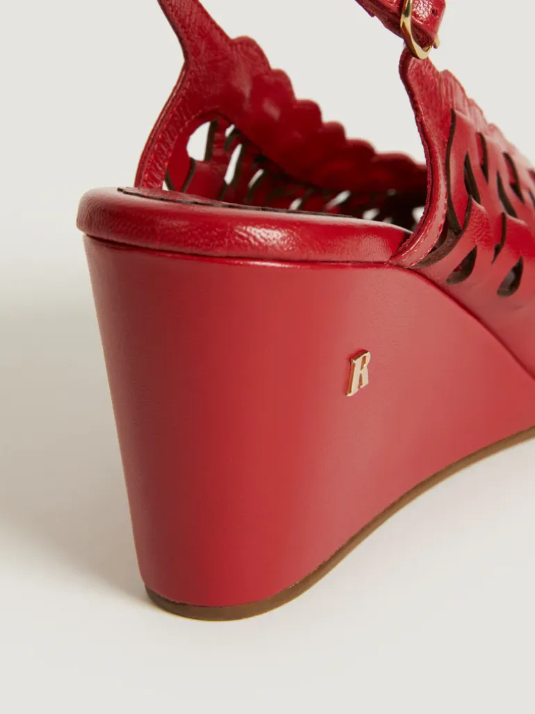 Souliers>Rouje Sandales BORDELAISE CuirRouge