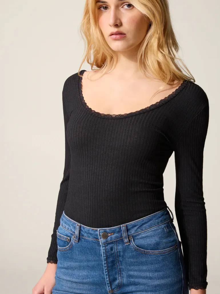Tops>Rouje Top GIO Noir