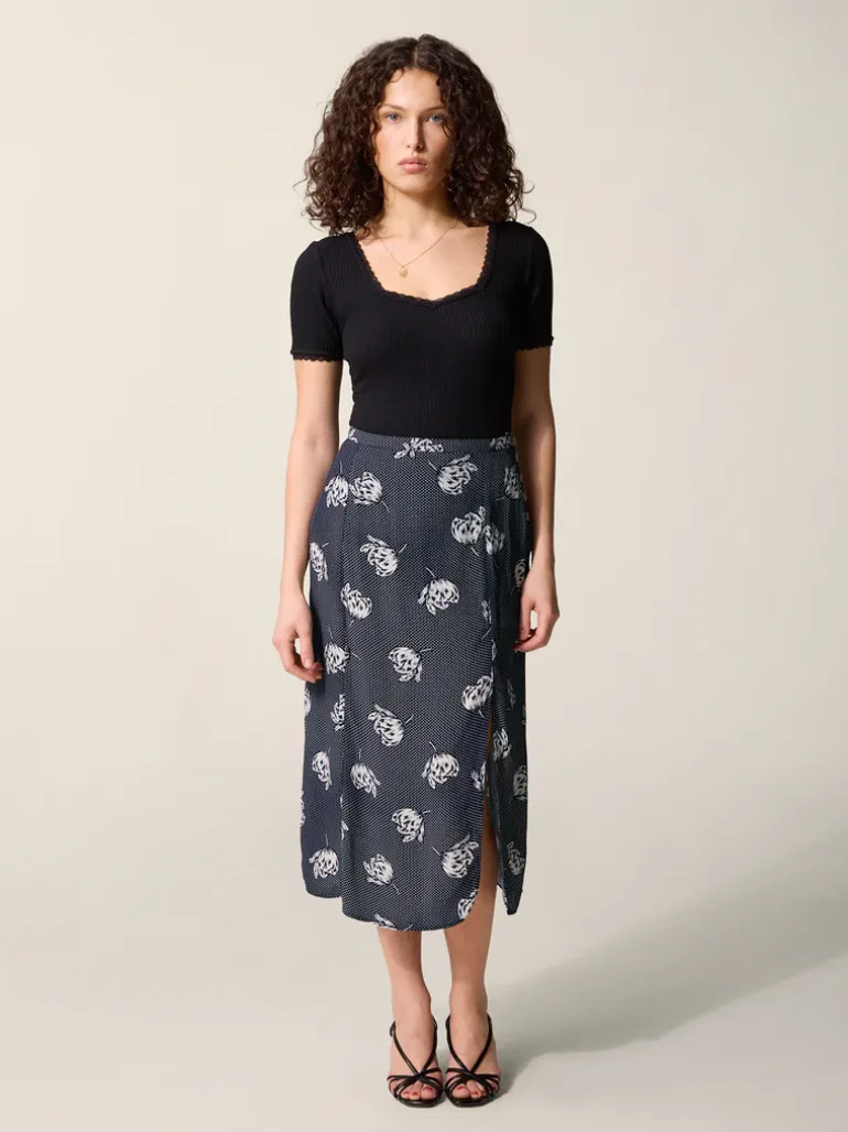 Tops>Rouje Top GIUIA Noir
