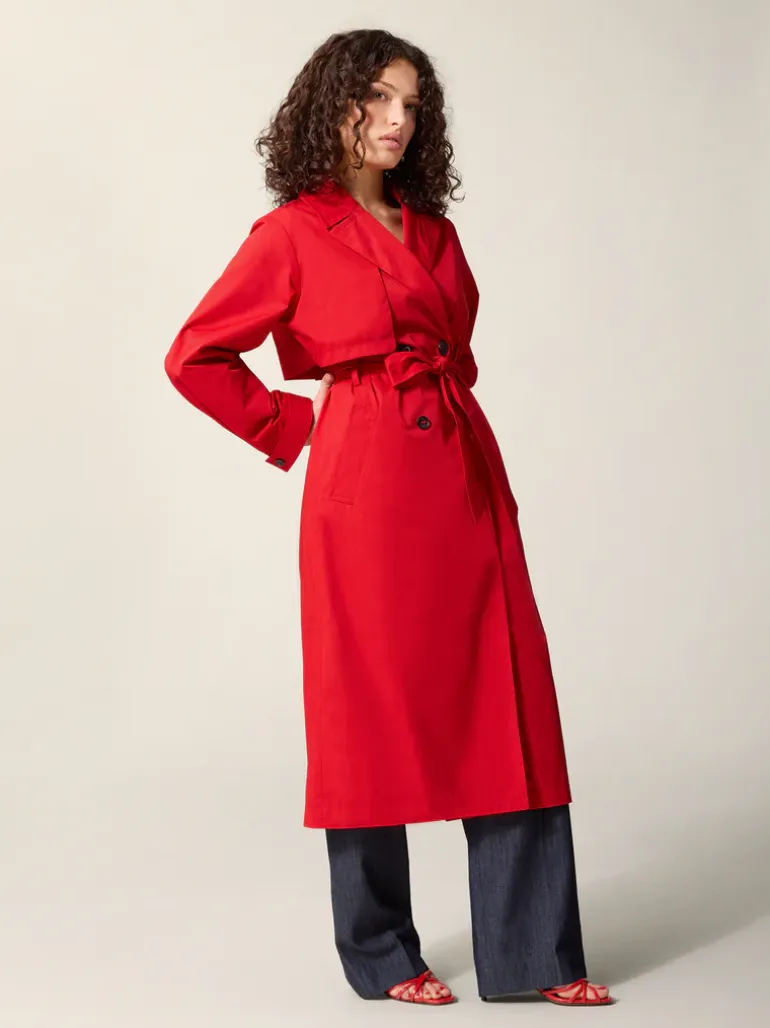 Manteaux & Vestes>Rouje Trench ARCHIBALD UniRouge