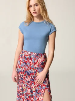 Tops>Rouje T-Shirt FERGUS UniBleu
