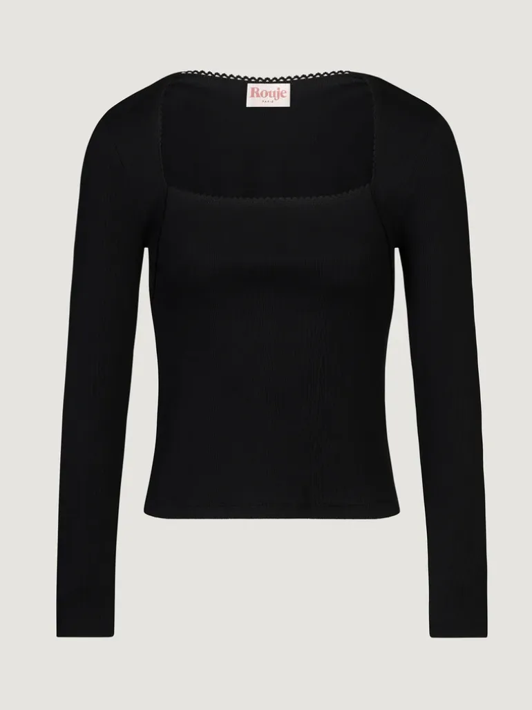 Tops>Rouje T-shirt IVANKA UniNoir
