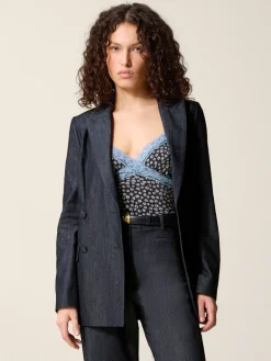 Manteaux & Vestes>Rouje Veste FLAVIEN DENIMINDIGO
