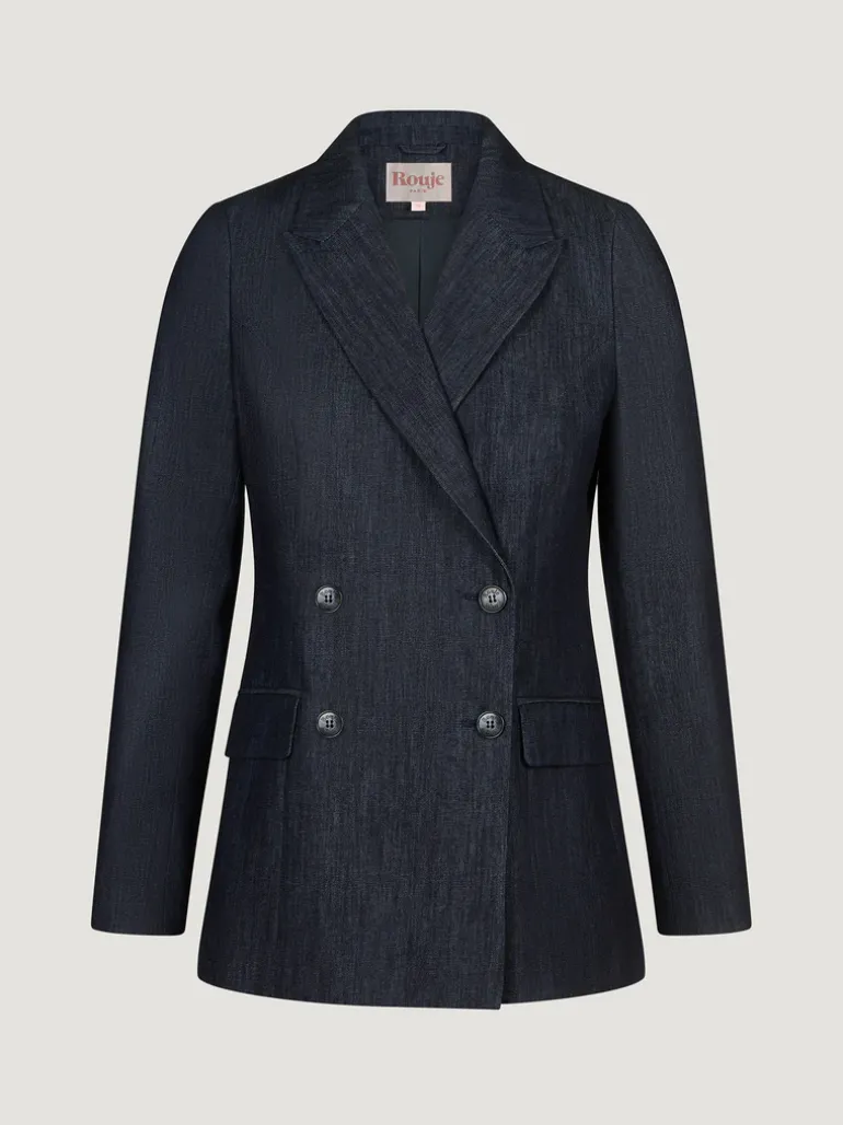Manteaux & Vestes>Rouje Veste FLAVIEN DENIMINDIGO