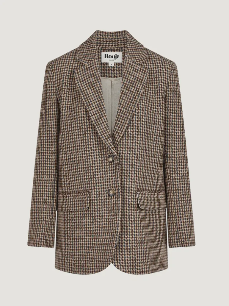 Manteaux & Vestes>Rouje Veste JACQUES PiedDePouleMoutarde